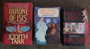 Judith Tarr 3 Book Lot The Hound and The Falcon Prides Of King's Throne Of Isis - Picture 1 of 3