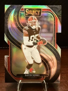 David Njoku Premier Silver Diecut 2024 Panini Select #145 Cleveland Browns NFL - Picture 1 of 2
