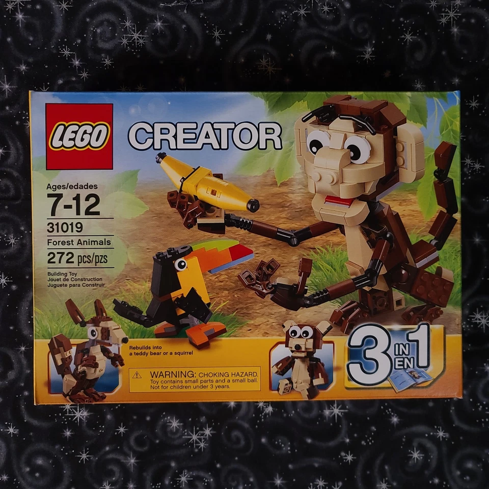 LEGO Creator: Forest Animals 31019 Nuevo Precintado Retirado Foto 1 de 4