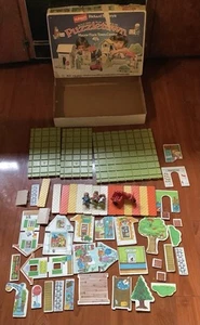 Vintage PLAYSKOOL RICHARD SCARRY'S PUZZLETOWN BÜRGERMEISTER FOX’S STADTZENTRUM SET D - Bild 1 von 4