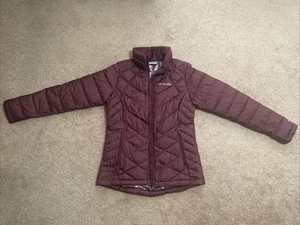Columbia Omni Heat Interchange Jacket Women's Sz Sm Maroon Insulated Great Cond! - Picture 1 of 14