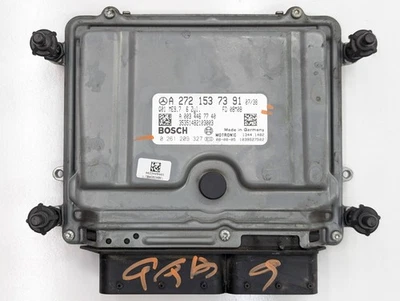 2008-2012 Mercedes Benz W204 C250 Engine Control Module Unit ECU ECM A2721537391 - Image 1 of 4