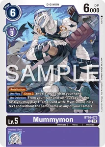 Digimon Mummymon Common BT16-073 C NM - Picture 1 of 1