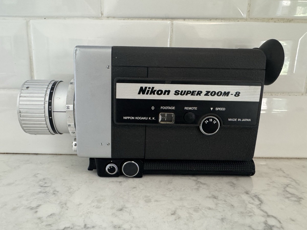 【美品】Nikon 8X SUPER ZOOM ビデオカメラ本体 Nikon 8X Super Zoom Movie Camera FOR PARTS OR REPAIR | eBay
