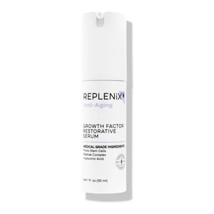 Replenix Growth Factor Restorative Facial Serum, Anti-Aging Treatment with - Picture 1 of 7