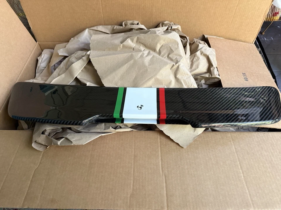Carbon Fiber Spoiler For FIAT 500c ABARTH CABRIO ONLY!!! - Image 1 of 4