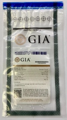 Round Brilliant Cut Lot of 40 GIA Certified 1.0815 Carat Diamond Melee Color D-F - Image 1 of 4