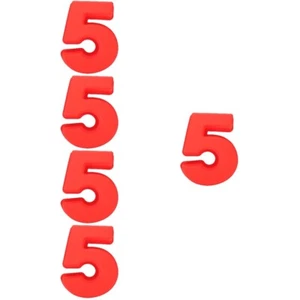 5 Pack Geburtstagstorte Form Kind Zahlenkuchenform Aus Silikon Kuchennummer - Bild 1 von 12