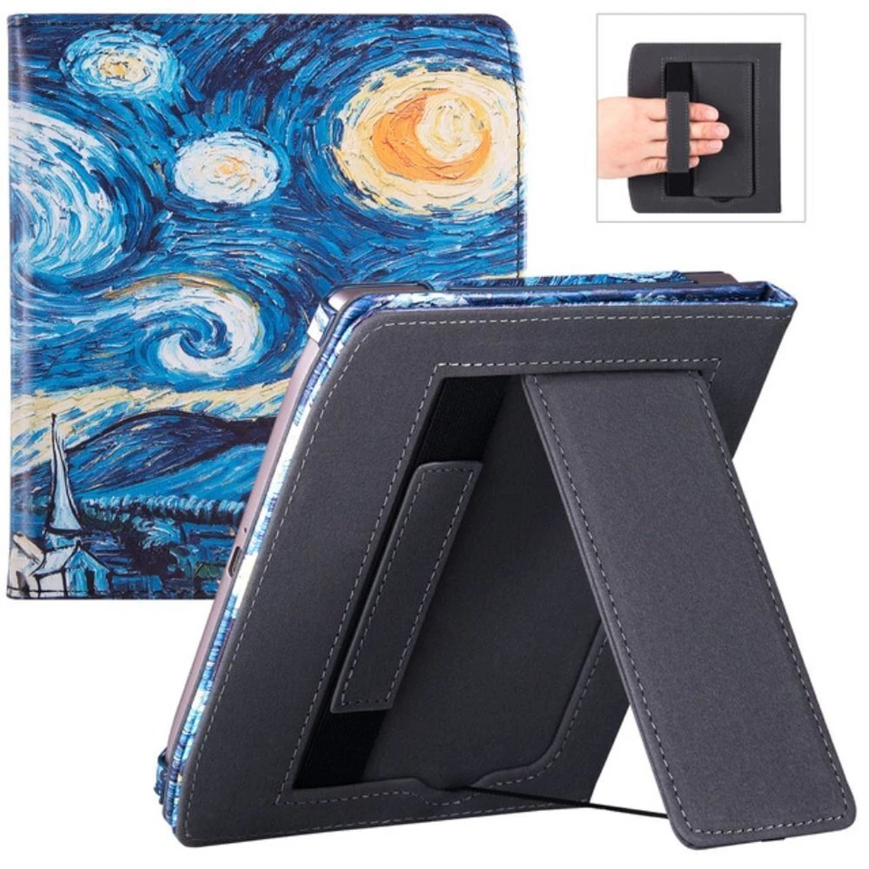 For Pocketbook Era/Era Color Ebook Reader PU Leather Flip Stand Case Cover - Image 1 of 4