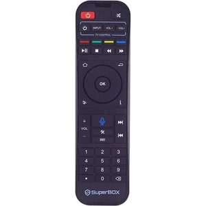 Mando a distancia Bluetooth para superbox s3 pro s4 pro, Elite + Elite 2,3 (voz) - Imagen 1 de 3
