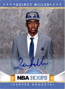 Quincy Miller 2012-13 Hoops #294 autógrafos - casi nuevo- como nuevo - Imagen 1 de 2