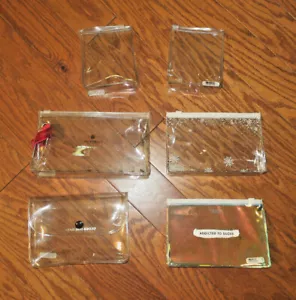 ❤️ VICTORIA'S SECRET ❤️CLEAR MAKEUP CASE BEAUTY BAG LIP GLOSS POUCH COSMETIC new - Picture 1 of 16