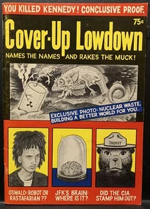 COMIC BOOK - Cover-Up Lowdown 1977 Rip Off Press First Printing VG - Bild 1 von 4