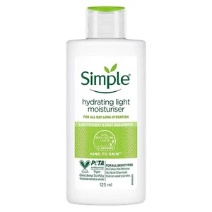 Simple Kind To Skin Hydrating Light Moisturiser Lotion - 125ml - Picture 1 of 8