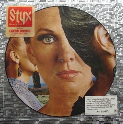 Styx ~ Pieces Of Eight ~ Vintage Picture Disc LP   A&M Records  PR 4724 - Image 1 of 4