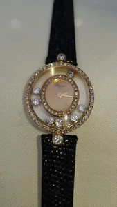 Chopard Happy Diamonds Ref. 226352 Damenuhr 750/18K Gelbgold Quarz - Bild 1 von 14