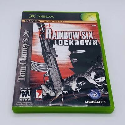 Tom Clancy's Rainbow Six: Lockdown Xbox, 2005 - Complete with Manual CIB Tested - Image 1 of 4