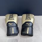 Everlast Pro Styling Elite Training Gloves Size 12oz Gold Black New!