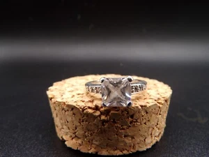Anillo grande de plata de piedra - Imagen 1 de 3