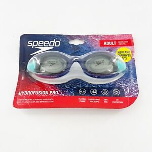 Speedo Hydrofusion Pro Tie-Dye Goggles - Adult 15+, UV Protection, Latex Free