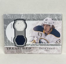 2012-13 Upper Deck Artifacts Treasured Swatches Jersey Tyler Ennis