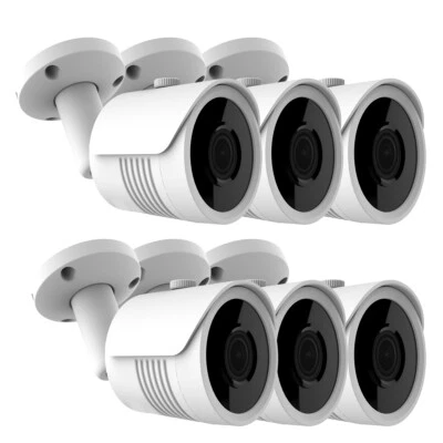 5MP SONY Starvis IP Bullet Camera WDR Starlight IR-Cut Lens IR Distan Network 6) - Image 1 of 4