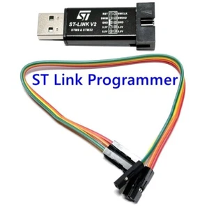 ST Link Programmer STLink STM8 Emulator STM32 Simulator ARM Downloader with SWIM - Picture 1 of 2
