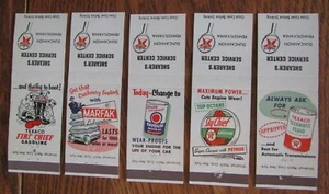 JUEGO DE CERILLAS GASOLINERA TEXACO: SHEARER'S (DUNCANNON PENNSYLVANIA) (AÑOS 50) F24 - Imagen 1 de 2