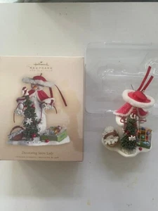 Hallmark Keepsake 2007 decoración dama de nieve adorno club KOCC nuevo en caja - Imagen 1 de 1