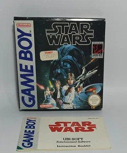 NINTENDO GAMEBOY UBI SOFT STAR WARS PAL BOX & INSTRUCTIONS MANUAL ONLY EUROPEAN - Picture 1 of 13