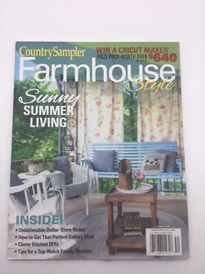 Country Sampler Farmhouse Style Sunny Summer Living Clever Kitchen DIY’s 2020 - Image 1 of 4