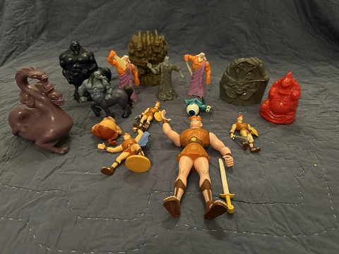 Disney Vintage Hercules Action Figures Cover