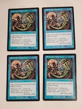 MTG Playset 4x Rootwater Mystic (Exodus/Blue/C) - BGM