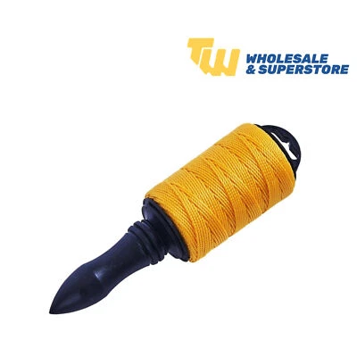 Builders Brick Line 150m High Vis Brick Laying Measuring Masonry String Line - Image 1 of 3