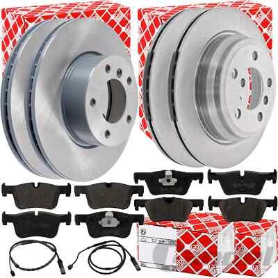 FEBI BREMSSCHEIBEN + BELÄGE VA+HA passend für BMW 3 F30 F31 F34 4 F32 F33 F36 - Bild 1 von 3