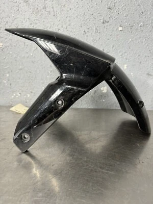 2009-12 Kawasaki Ninja ZX6R Black Front Wheel Fender 35004-0118 - Image 1 of 4