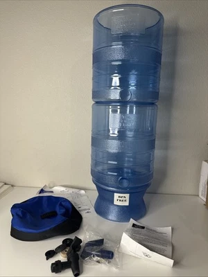 Berkey Light Gravity-Fed Water Filter with 2 Black BB9 Berkey Elements New 2.75G - Image 1 of 4