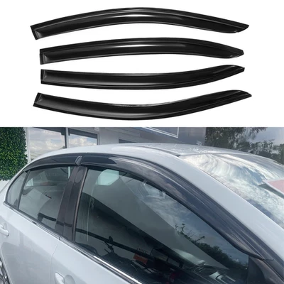 4-Door For Ford Falcon FG 2008-2019 Weather Shields WeatherShields Window Visors - image 1 of 4
