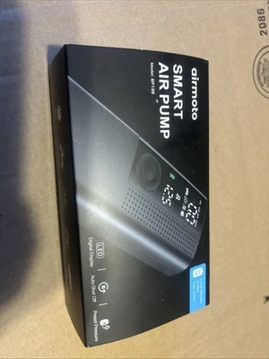 Airmoto Smart Air Pump BP198 Digital Auto Shut Off-Preset Pressure, NEW - Image 1 of 2