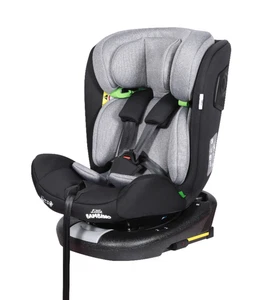 Kinderautositz Isofix drehbare Sitzerhöhung i-Size 40-150cm universal schwarzgrau - Bild 1 von 17