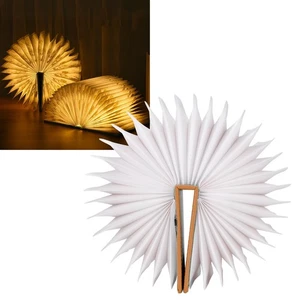 8LED RGB Booklight USB Charging Foldable Book Light Desk Lamp Decorati 3785 - Picture 1 of 12