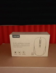 2.4G Wireless Mouse Noiseless Seenda with USB Receiver - Pale Pink - Picture 1 of 5