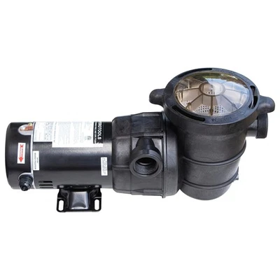 Swimline Hydro Flo 1.5 HP 5820 GPH 2 Speed Horizontal Discharge Pump (Open Box) - Image 1 of 4