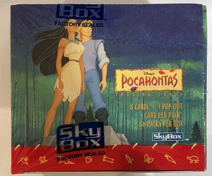 36 confezioni sigillate mai aperte 1995 Skybox Disney Pocahontas film carte collezionabili scatola - Foto 1 di 3
