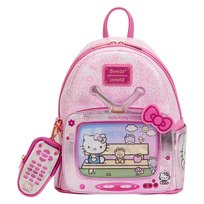 Sanrio Exclusive Hello Kitty Vintage TV Lenticular Mini Backpack with Coin Bag - Image 1 of 4