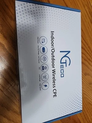 Gigabit Ponte Wireless da Esterno, 5KM Point-to-Point WiFi per Estensione di Rete (H - Immagine 1 di 4