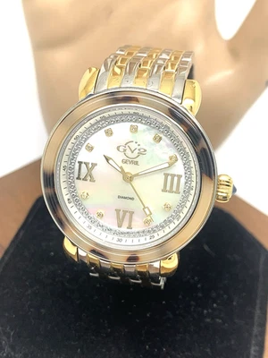 Reloj para mujer GV2 by Gevril 9854B cuarzo suizo diamante madreperla esfera 37 mm Foto 1 de 4