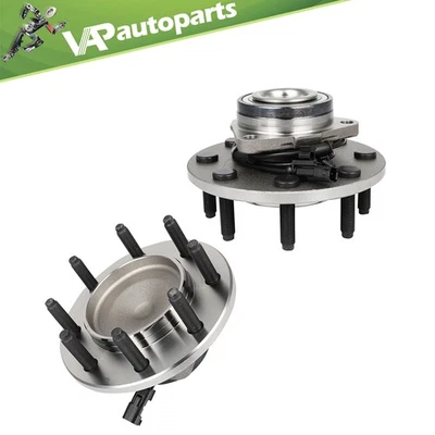 2 Front Wheel Bearing & Hub Assembly For 2006 2007 2008 Dodge Ram 2500 3500 RWD - Image 1 of 4
