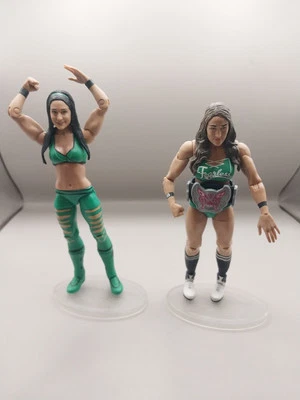 Bella Twins WWE Mattel Battle Pack Series 38 Figure Lot Set Nikki Brie Wrestling - Image 1 of 4