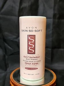 AVON Shimmering Talcum Body Powder SOFT SHIMMER 1.4OZ 2003 NIB        CCUM - Picture 1 of 2